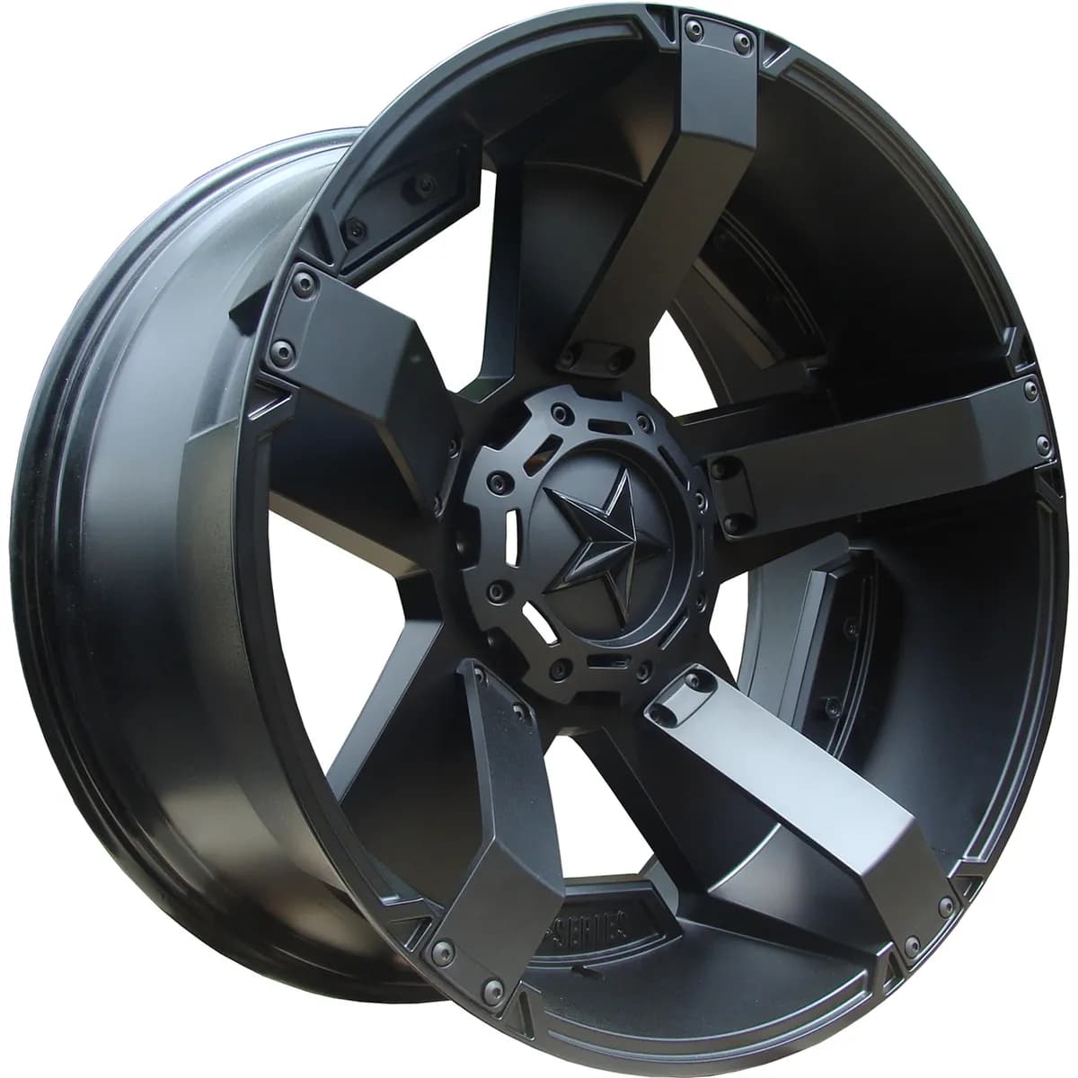 XD Wheels Rockstar II Series Wheel Matte Black 17x9 5x5 - JT/JL/JK