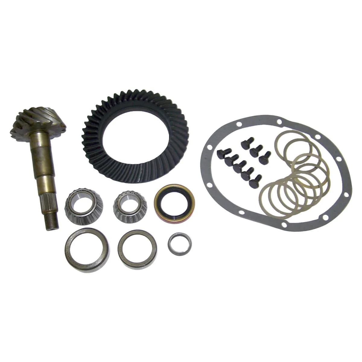 Ring & Pinion Kit 1997-2000 TJ Wrangler (until 10/1/2000);1987-1995 YJ Wrangler w/ .81" Long Ring Gear Bolts;1984-2000 XJ Cherokee (until 10/1/2000);1986-1992 MJ Comanche;1993-1998 ZJ Grand Cherokee;1997-1998 ZG (Europe) Grand Cherokee;