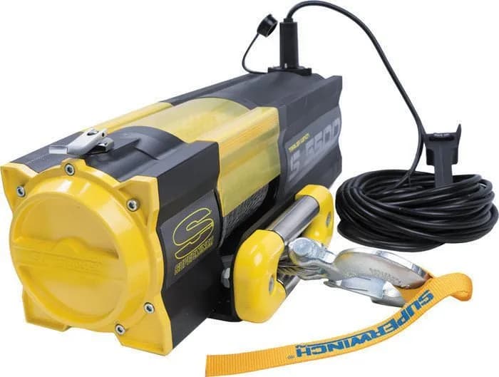 S5500 Winch 5500 Lbs 12 Vdc 7/32 in x 60 ft Steel Rope