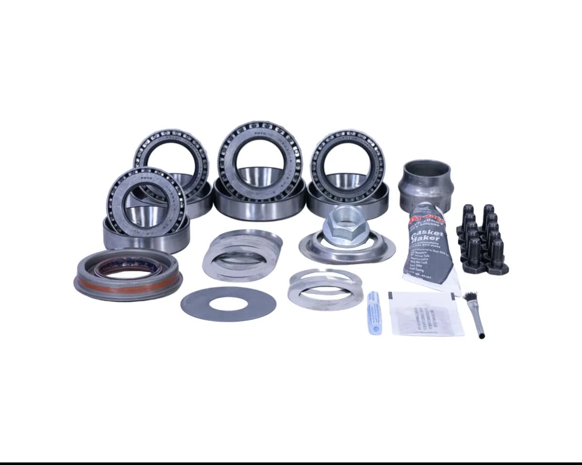 Dana 30 Front Axle Wrangler JK Ring and Pinion Koyo Bearing Master Install Kit Revolution Gear
