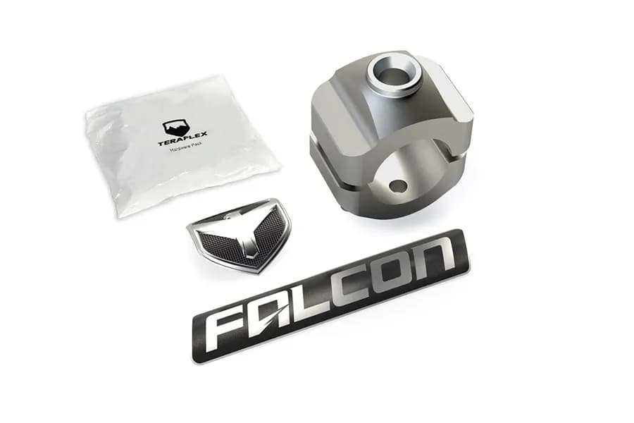 Teraflex Falcon Nexus Steering Stabilizer Tie Rod Clamp Kit JL JT
