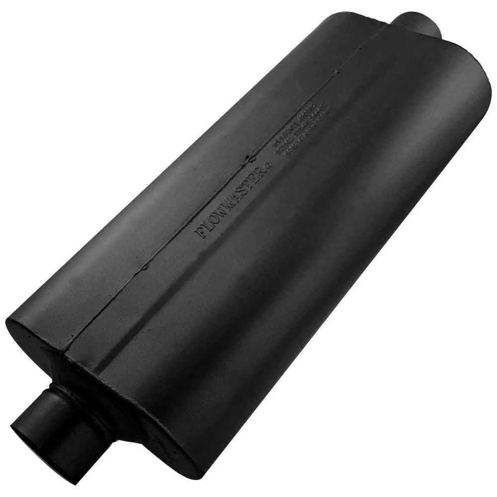 70 Series Big Block II Muffler 3.00in IN (C) / OUT (C): ea 16 Gauge Aluminized Steel
