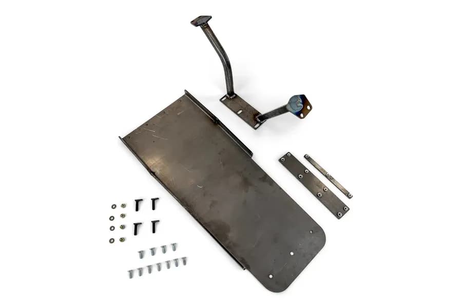 Clayton Off Road Engine Skid Plate - Bare - TJ/LJ 6 Cyl Only