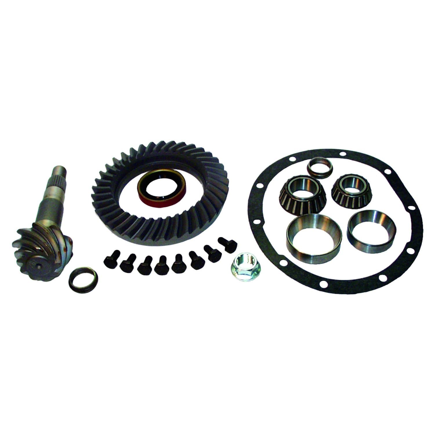 Crown Automotive Jeep Replacement Ring & Pinion Kit 1997-2000 TJ Wrangler (until 10/1/2000);1987-1995 YJ Wrangler;1984-2000 XJ Cherokee (until 10/1/2000);1986-1992 MJ Comanche;1993-1998 ZJ Grand Cherokee;1997-1998 ZG (Europe) Grand Cherokee;