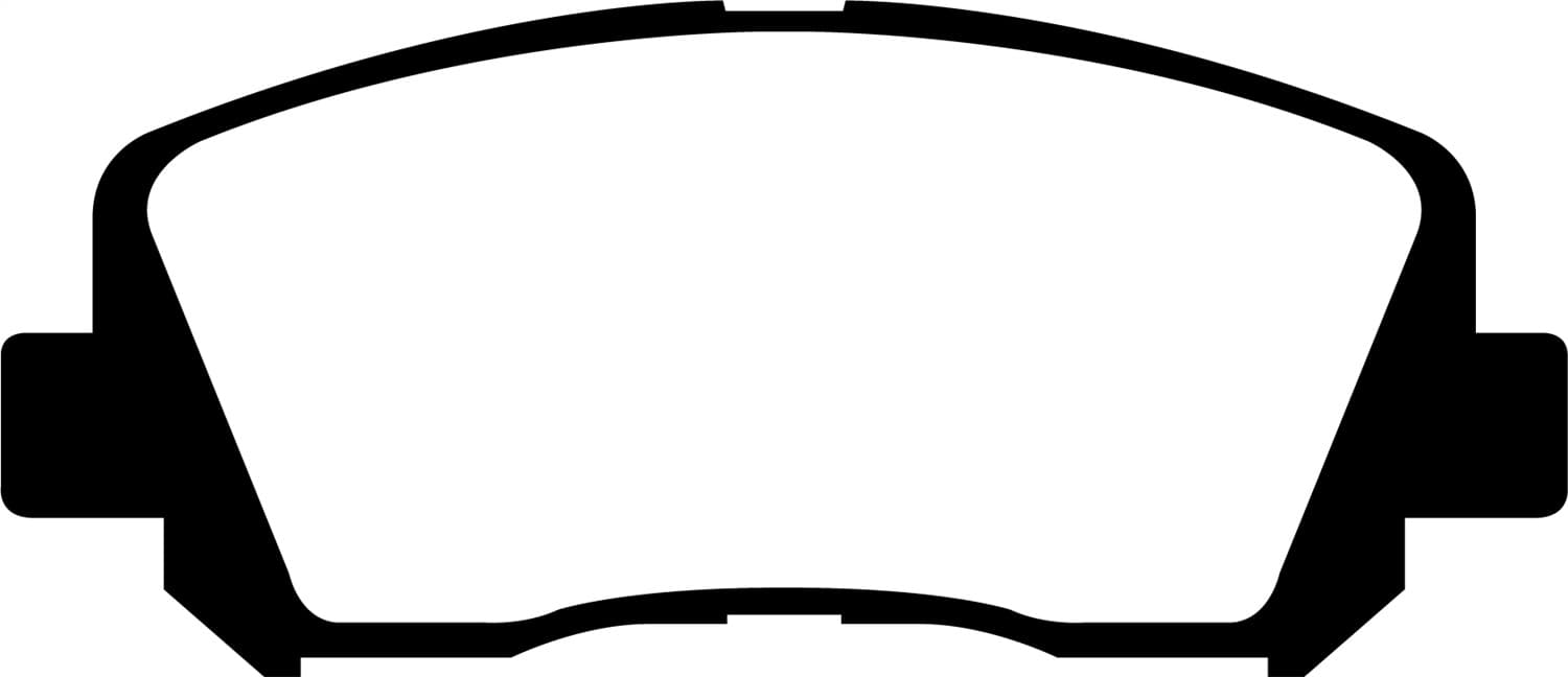 EBC Brakes Ultimax OEM Replacement Brake Pads; FMSI Pad No. D1640; Vented; 330mm Dia.; 40mm Height; 28mm Thick; Pad Dimensions: 141.7 x 61.2 x 20mm;