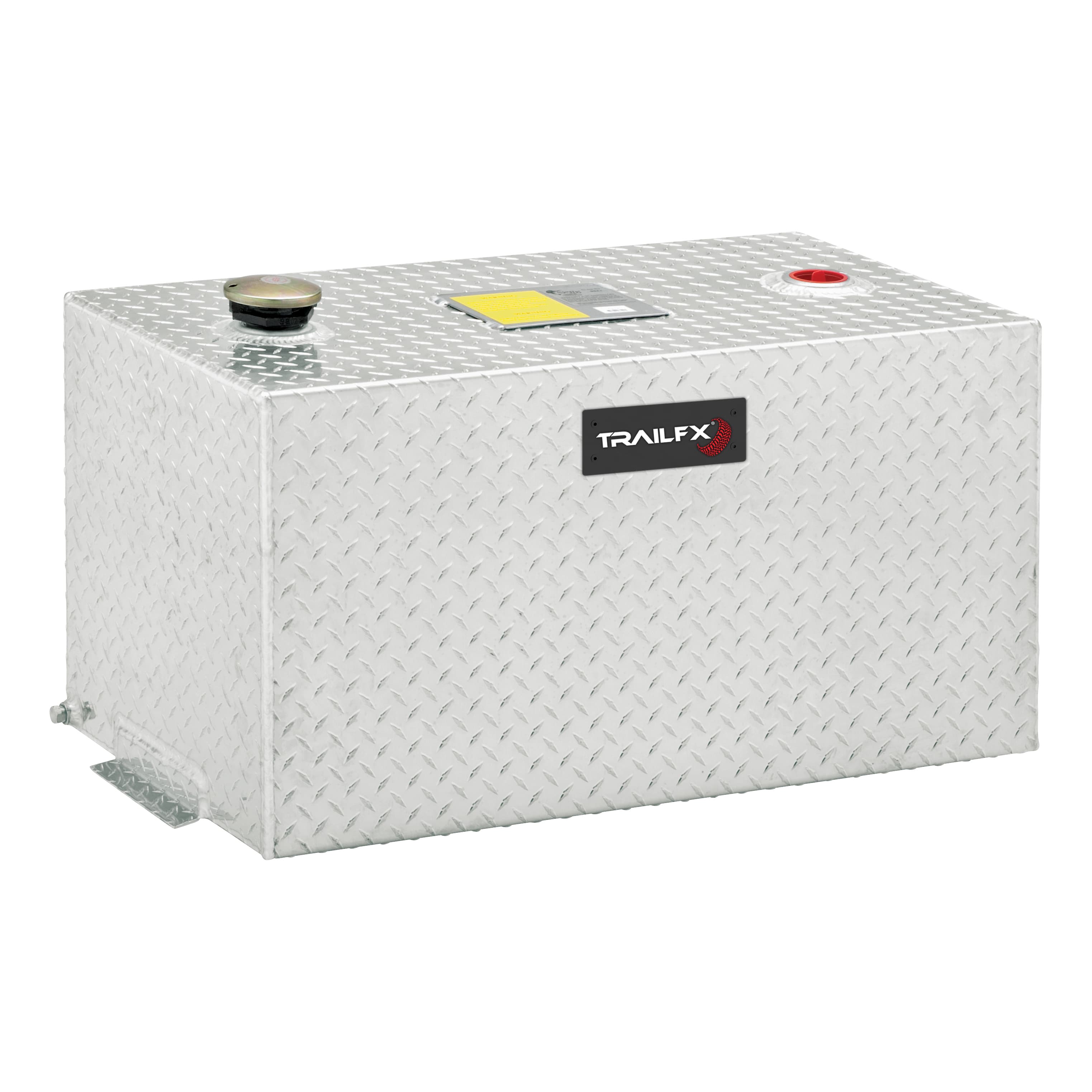 TrailFX TrailFX 210501 35 Gal Cap Vertical 45.25x11.25x18-3/4 Alum W/Lockable Cap