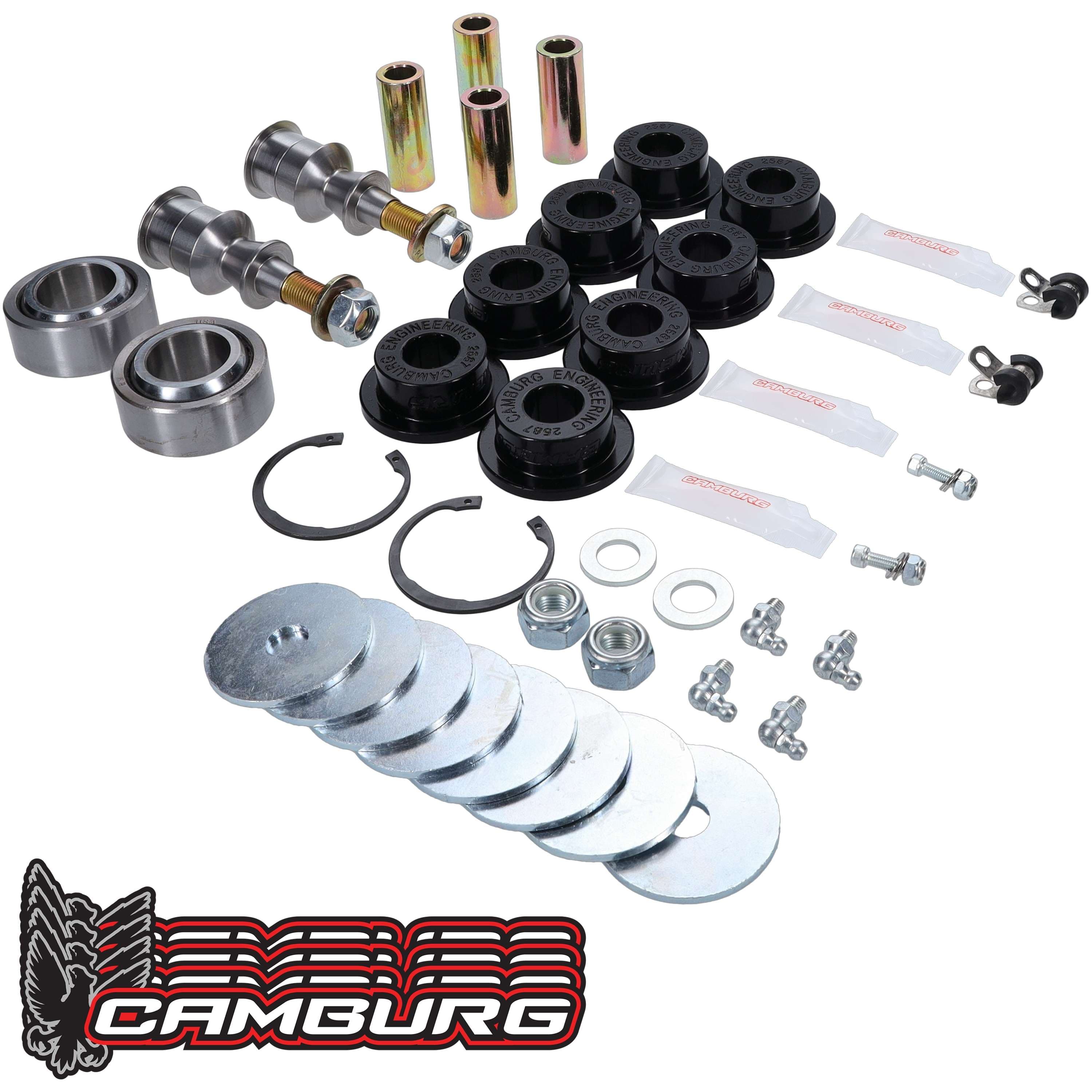 Camburg Camburg CAM-310070 1.25 Upper Control Arm Hardware and Uniball Kit