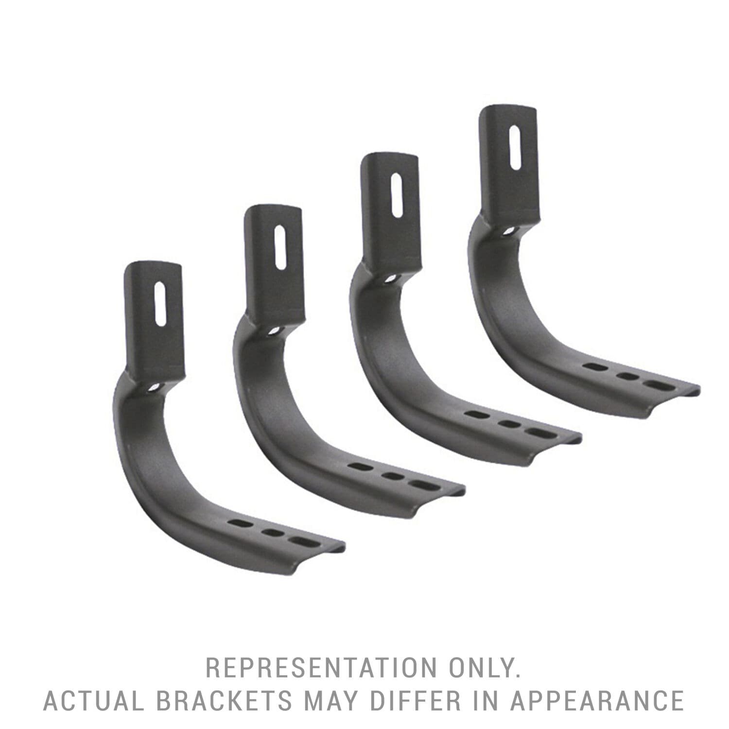 Go Rhino Go Rhino 6803685 - OE Xtreme Side Steps - Mounting Brackets Only -Textured Black