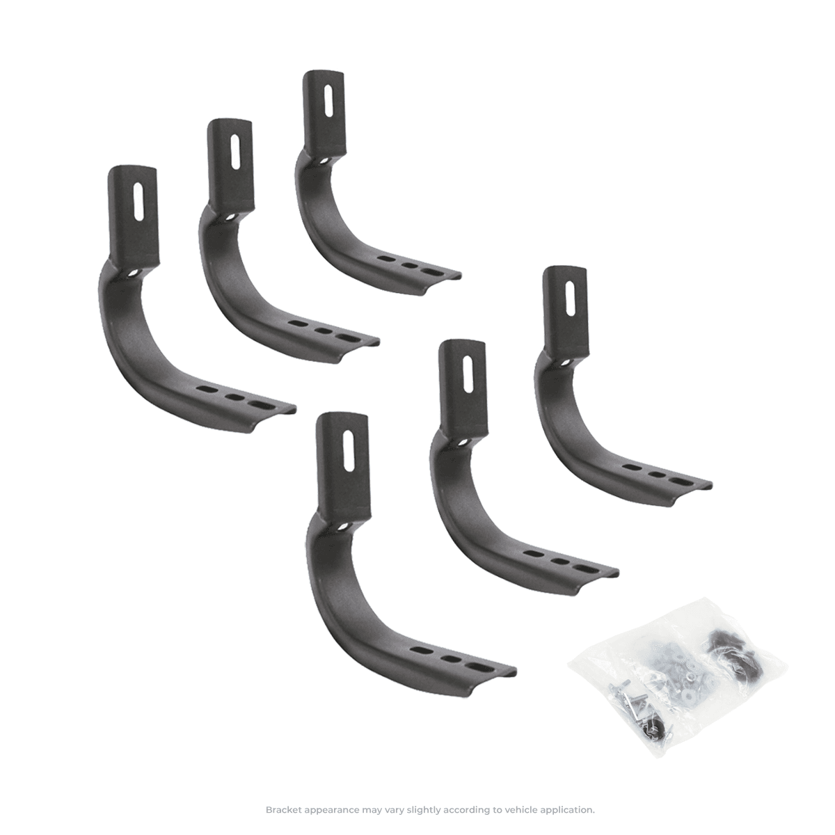 Go Rhino Go Rhino 6841335 - OE Xtreme Side Steps - Mounting Brackets Only -Textured Black
