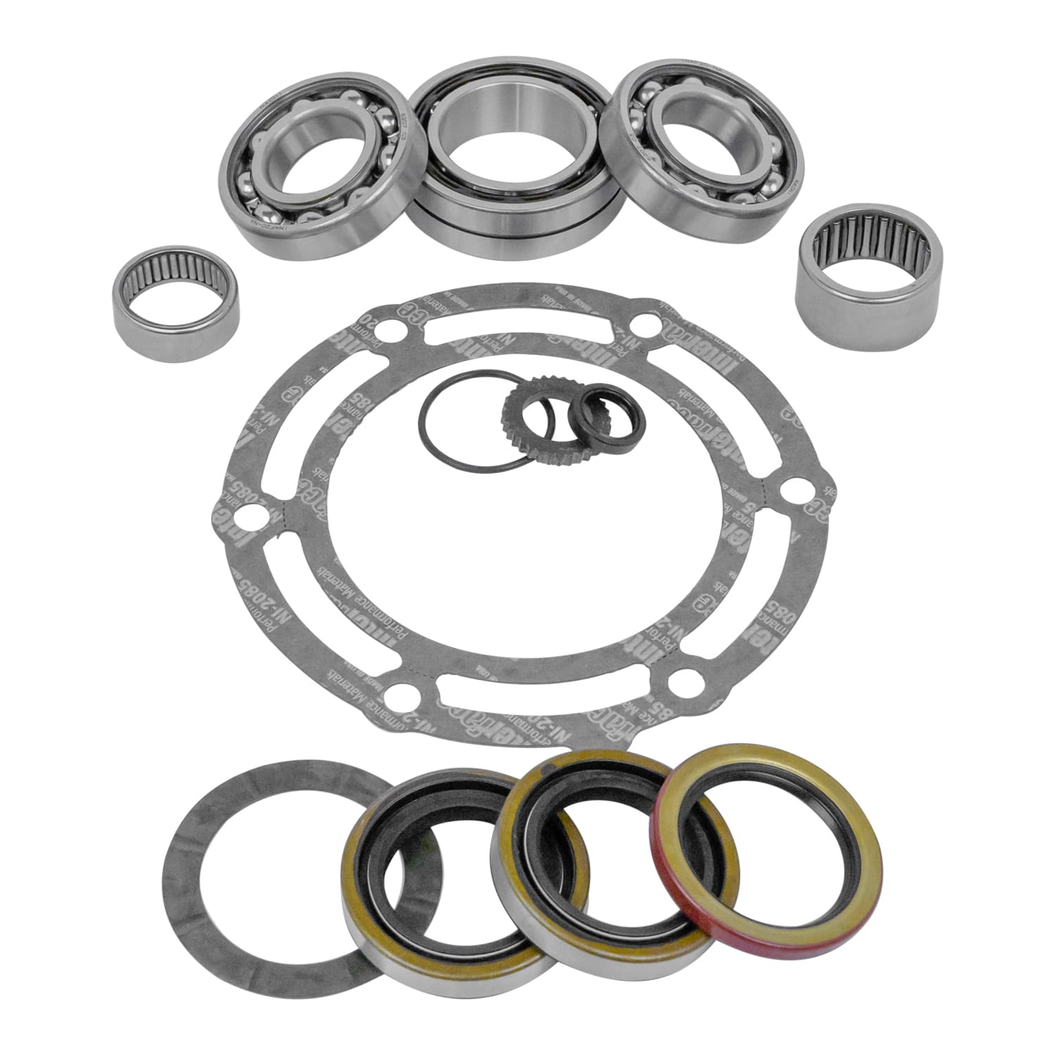 Yukon Gear and Axle USA Standard Transfer Case NP241D Wide Input Bearing Kit 2002 Jeep Rubicon NP241D T-CASE BEARING KI