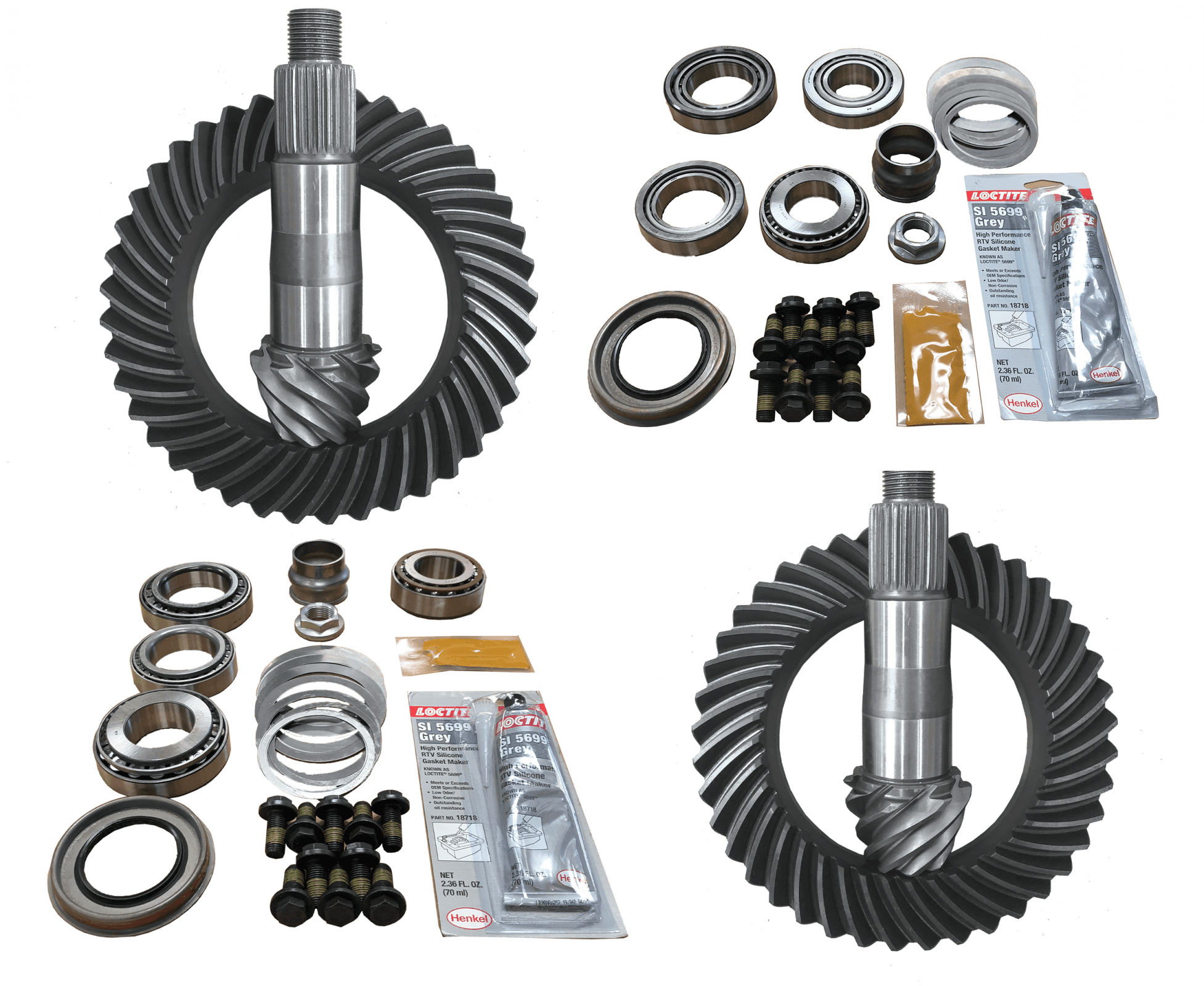 Revolution Gear & Axle Jeep Wrangler JL Rubicon and Gladiator Dana 44 5.38 Ratio Gear Package Revolution Gear