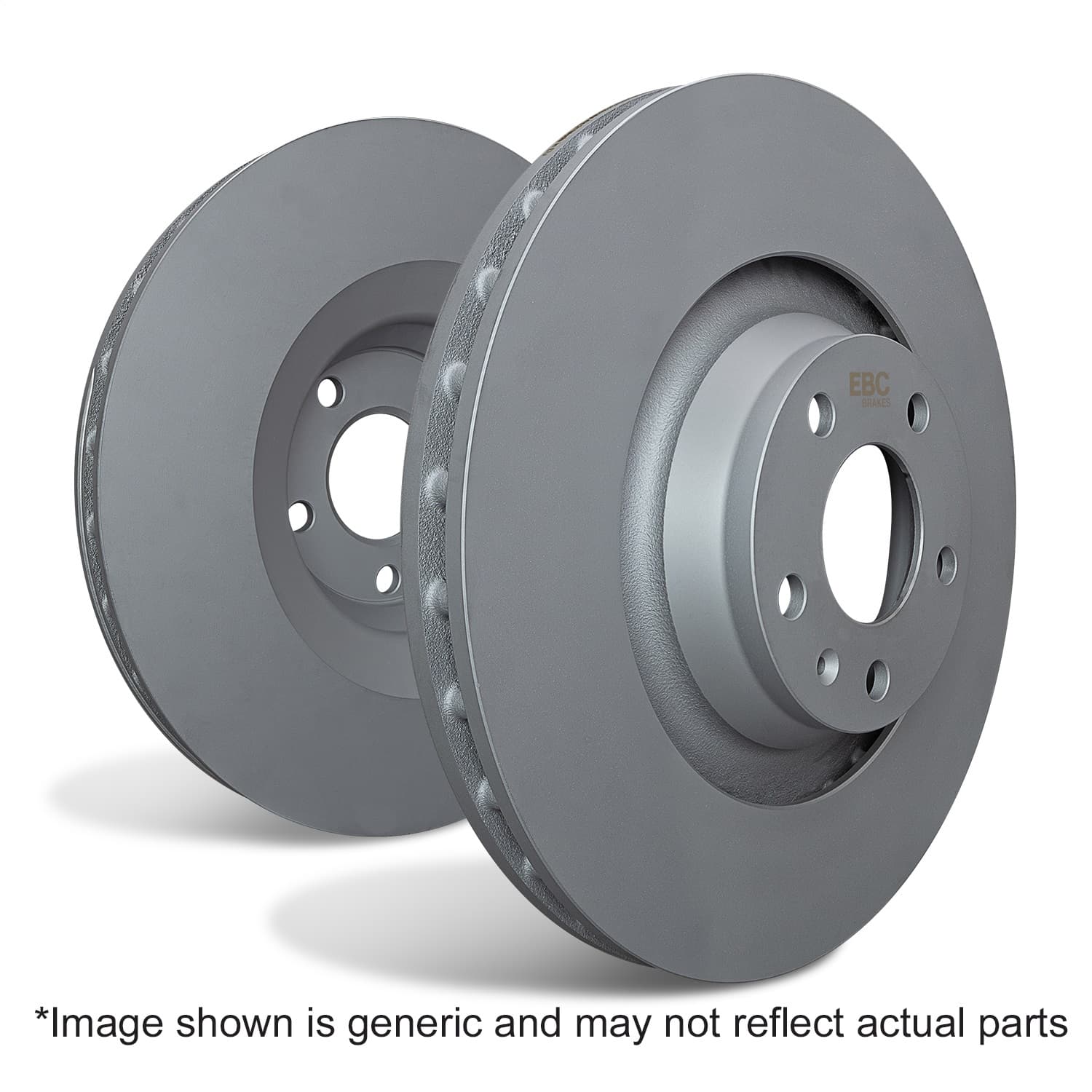 EBC Brakes Ultimax OE Style Disc Set; Front; For FMSI Pad No. D2376; Vented; 5 Bolt Holes; 360mm Dia.; 34mm Thick;