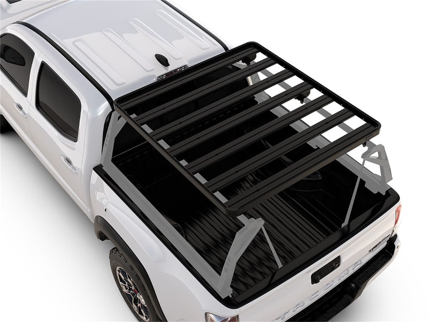Front Runner Slimline II Bed Rack Kit; Incl. 3 Foot/Leitner Cargo System; 1255mm x 1358 SLII Tray;